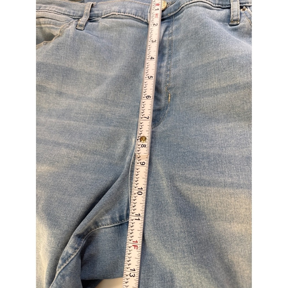 NICOLE MILLER NY Womens‎ Jeans 18 Soho High Rise Slim Straight Cropped Stretch - Picture 9 of 11